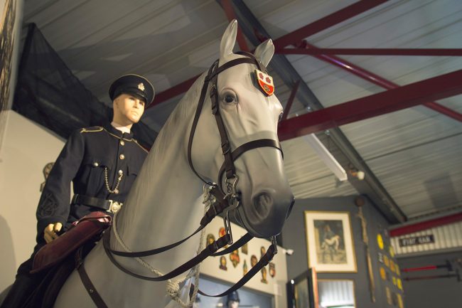 Officer on horseback exhibit - Hampshire Police and Fire Heritage Trust Collection
