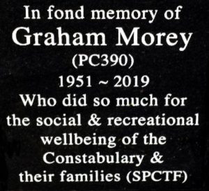 Graham Stoneham Morey - Memorial Plaque